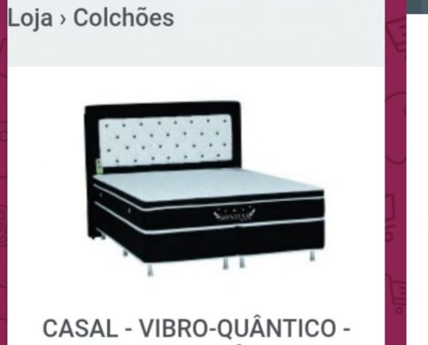 COLCHÃO, TERAPEUTICO MAGNETIZADO  E  VIBROTE