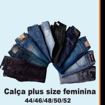 Calças jeans feminina